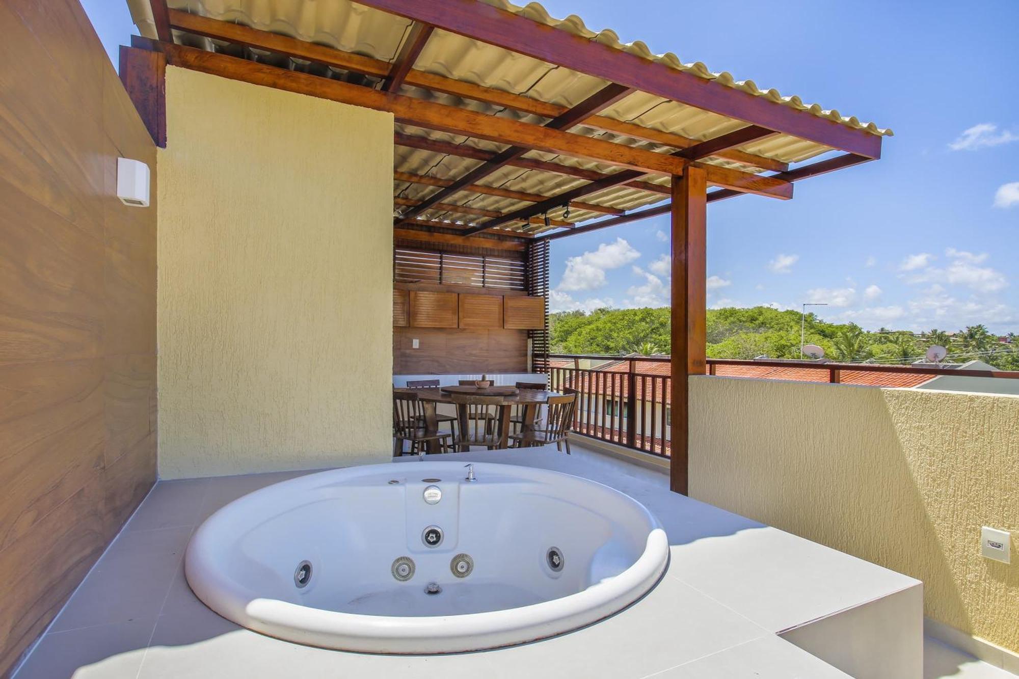TRIPLEX PIPA com jacuzzi no Solar Água Praia de Pipa Exterior foto